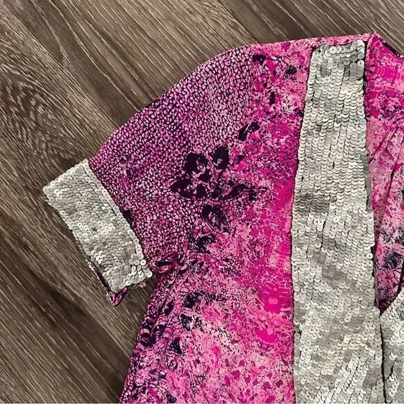 Gryphon Gypset Sequin-Trim Dress - Picture 4 of 9